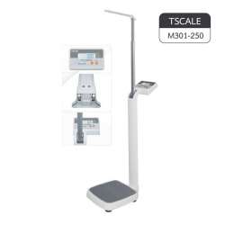 เครื่องชั่งน้ำหนักระบบดิจิตอลและชุดวัดส่วนสูง TSCALE M301-250 0