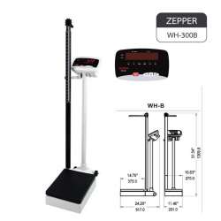 เครื่องชั่งน้ำหนักพร้อมวัดส่วนสูง และคำนวณค่า BMI ระบบดิจิตอล ZEPPER รุ่น WH-300B 0